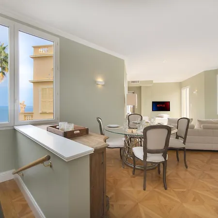Cap D'ail - Seafront Luxury Penthouse Few Minutes From Monaco Apartment Saint-Antoine (Alpes-Maritimes)