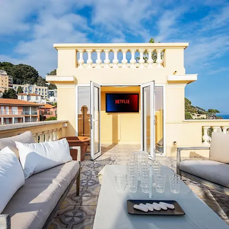Cap D'ail - Seafront Luxury Penthouse Few Minutes From Monaco - Dc *
